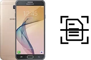 Escanear documento en un Samsung Galaxy J7 Prime