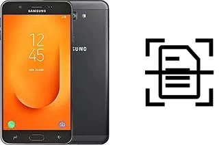 Escanear documento en un Samsung Galaxy J7 Prime 2