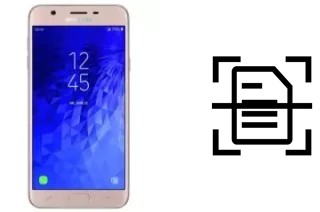 Escanear documento en un Samsung Galaxy J7 Refine (2018)