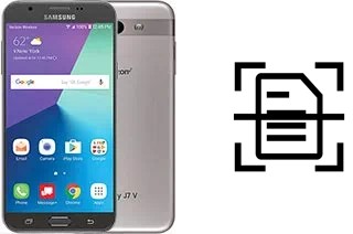 Escanear documento en un Samsung Galaxy J7 V