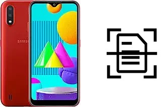 Escanear documento en un Samsung Galaxy M01