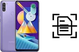 Escanear documento en un Samsung Galaxy M11