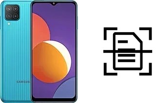 Escanear documento en un Samsung Galaxy M12