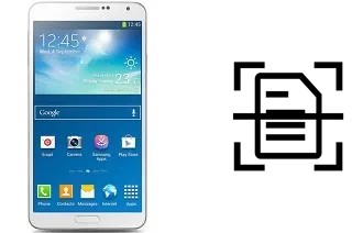 Escanear documento en un Samsung Galaxy Note 3