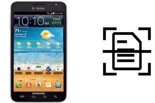 Escanear documento en un Samsung Galaxy Note T879