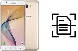 Escanear documento en un Samsung Galaxy On7 (2016)