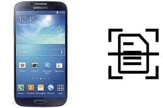 Escanear documento en un Samsung I9506 Galaxy S4