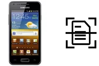 Escanear documento en un Samsung I9070 Galaxy S Advance