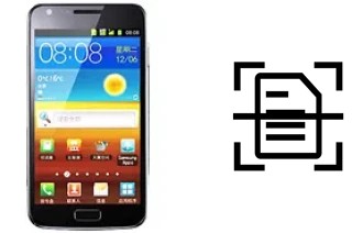 Escanear documento en un Samsung I929 Galaxy S II Duos