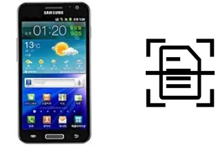 Escanear documento en un Samsung Galaxy S II HD LTE