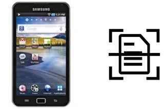 Escanear documento en un Samsung Galaxy S WiFi 5.0