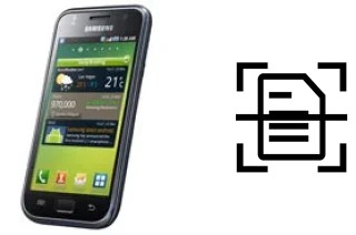 Escanear documento en un Samsung I9000 Galaxy S