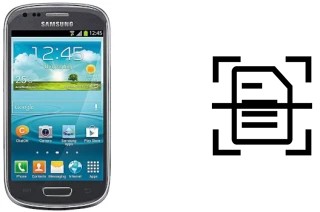 Escanear documento en un Samsung Galaxy S3 Mini VE