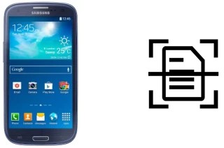 Escanear documento en un Samsung Galaxy S3 Neo+