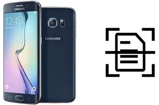 Escanear documento en un Samsung Galaxy S6 Plus