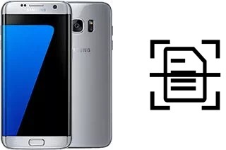 Escanear documento en un Samsung Galaxy S7 edge