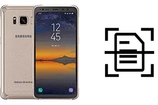 Escanear documento en un Samsung Galaxy S8 Active