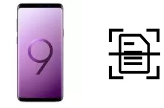 Escanear documento en un Samsung Galaxy S9 Exynos