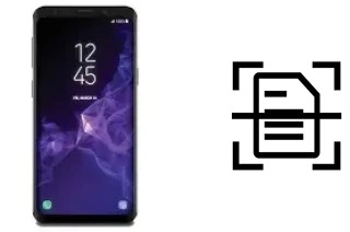 Escanear documento en un Samsung Galaxy S9 SD845