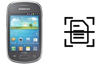 Escanear documento en un Samsung Galaxy Star Trios S5283