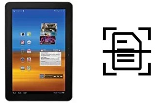 Escanear documento en un Samsung Galaxy Tab 10.1 LTE I905