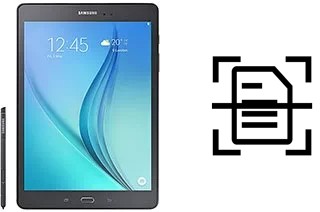 Escanear documento en un Samsung Galaxy Tab A 9.7 & S Pen