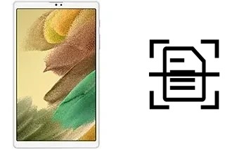 Escanear documento en un Samsung Galaxy Tab A7 Lite