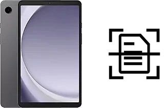 Escanear documento en un Samsung Galaxy Tab A9