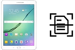 Escanear documento en un Samsung Galaxy Tab S2 9.7