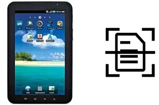 Escanear documento en un Samsung Galaxy Tab T-Mobile T849