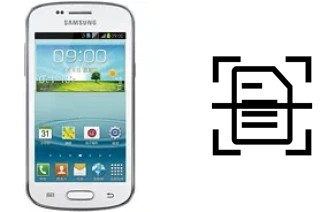 Escanear documento en un Samsung Galaxy Trend II Duos S7572