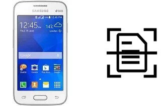 Escanear documento en un Samsung Galaxy V Plus