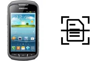 Escanear documento en un Samsung S7710 Galaxy Xcover 2