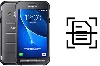 Escanear documento en un Samsung Galaxy Xcover 3 G389F