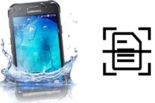 Escanear documento en un Samsung Galaxy Xcover 3