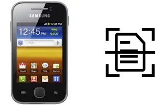 Escanear documento en un Samsung Galaxy Y S5360