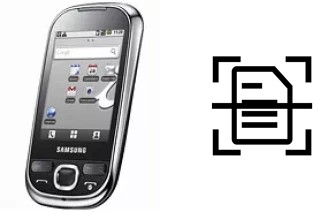 Escanear documento en un Samsung I5500 Galaxy 5