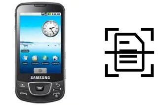 Escanear documento en un Samsung I7500 Galaxy