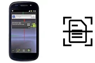 Escanear documento en un Samsung Google Nexus S I9020A