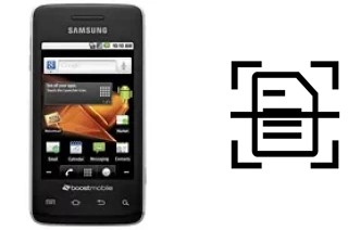 Escanear documento en un Samsung Galaxy Prevail