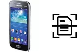 Escanear documento en un Samsung Galaxy S II TV