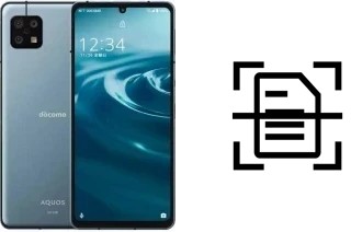 Escanear documento en un Sharp Aquos Sense6