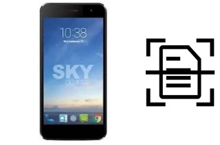 Escanear documento en un Sky-Devices Sky 5-0 Pro