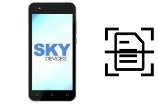 Escanear documento en un Sky-Devices Sky Devices Elite Photo Pro