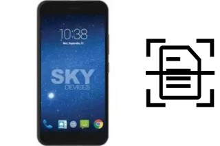 Escanear documento en un Sky-Devices Sky Elite 5-0L Plus