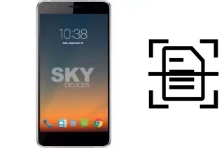 Escanear documento en un Sky-Devices Sky Elite 6-0L Plus