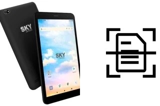 Escanear documento en un Sky-Devices T8Plus