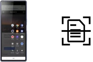 Escanear documento en un Sony Xperia 10 Plus