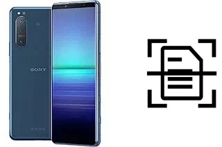 Escanear documento en un Sony Xperia 5 II