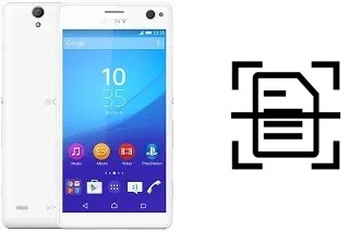 Escanear documento en un Sony Xperia C4 Dual